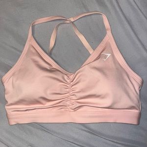 Sports bra gymshark light pink